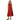 Vestiti da sera e cerimonia Donna Twinset - Abito Lungo Smanicato Ricamato - Rosso di Twinset su Gianni Foti