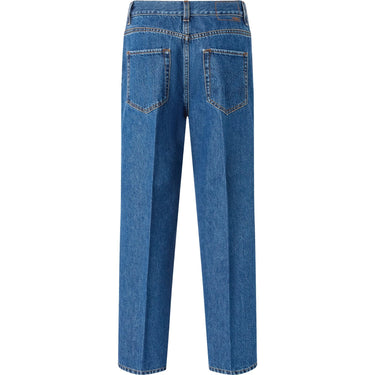 Pantaloni Donna Pinko - Lovely Loose Soft Ocean Denim - Blu