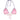 Reggiseni Donna Mc2 Saint Barth - Triangle Top With String - Rosa - Gianni Foti