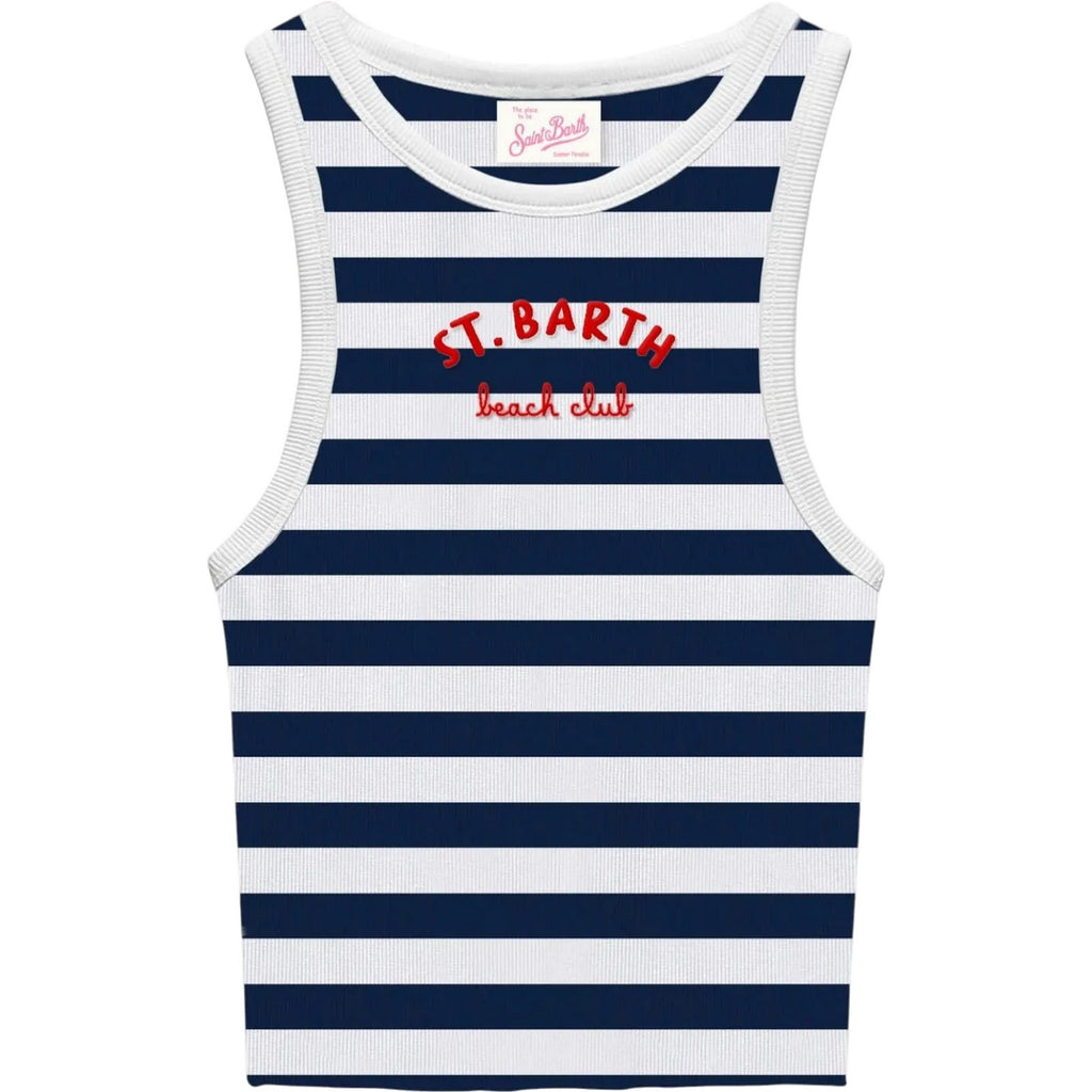 Canotte e top Donna Mc2 Saint Barth - Woman Rib Tank Top - Multicolore