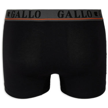 Slip Uomo Gallo - U Boxer Basico Co/Ea T.u. + Elx Loga - Nero di Gallo su Gianni Foti