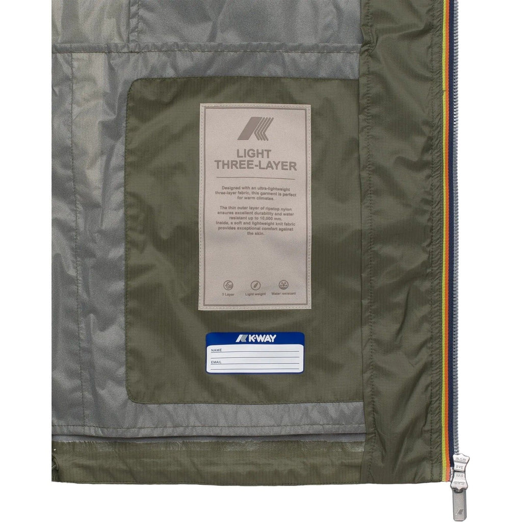 Giubbini Uomo K-Way - Clad Extra Light 3L - Verde-Gianni Foti