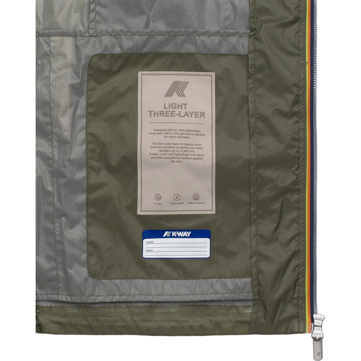Giubbini Uomo K-Way - Clad Extra Light 3L - Verde-Gianni Foti