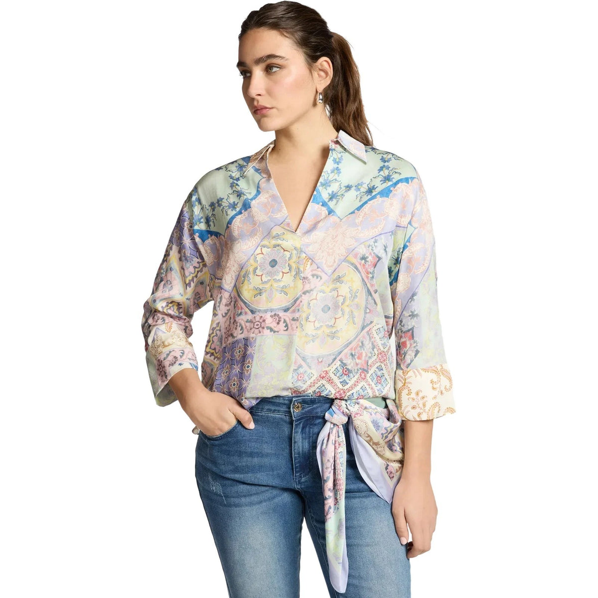 Bluse e camicie Donna Elena Miro' - Camicia - Rosa-Gianni Foti