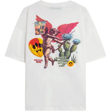 T-shirt Unisex Barrow - Jersey T-Shirt Unisex - Bianco-Gianni Foti
