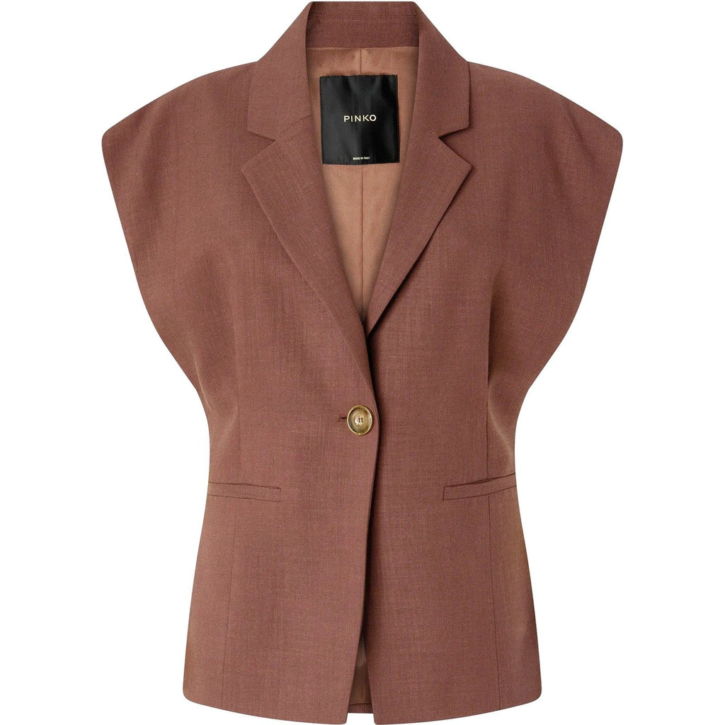Giacche Donna Pinko - Floella Giacca Frisottino - Marrone
