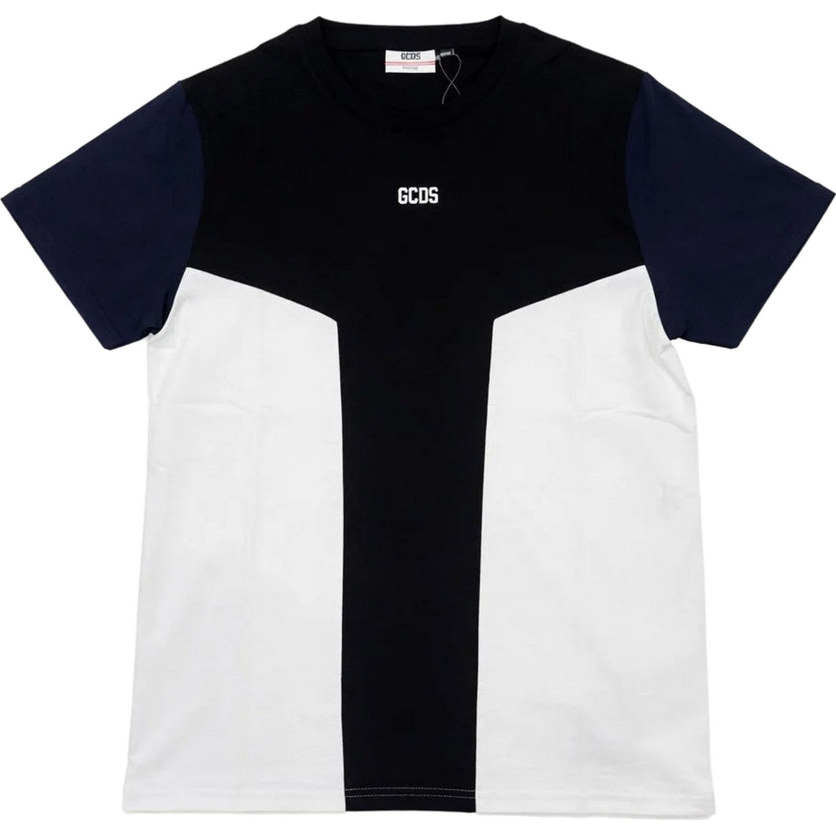 T-shirt Uomo Gcds - Color Block Ss T-Shirt - Nero-Gianni Foti