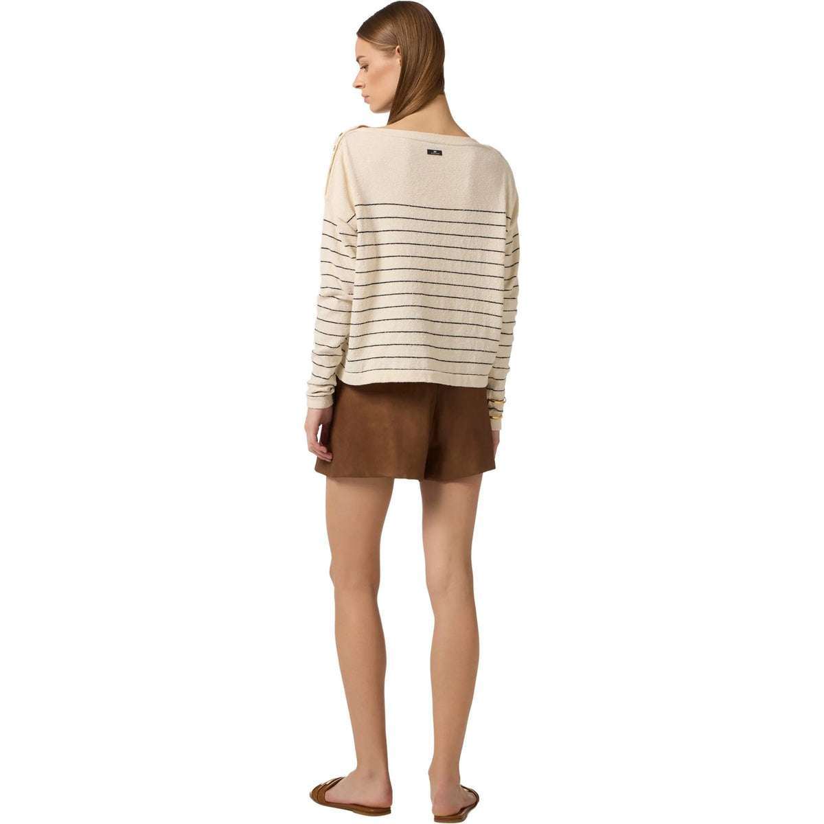 Pantaloncini Donna Elisabetta Franchi - Shorts - Marrone