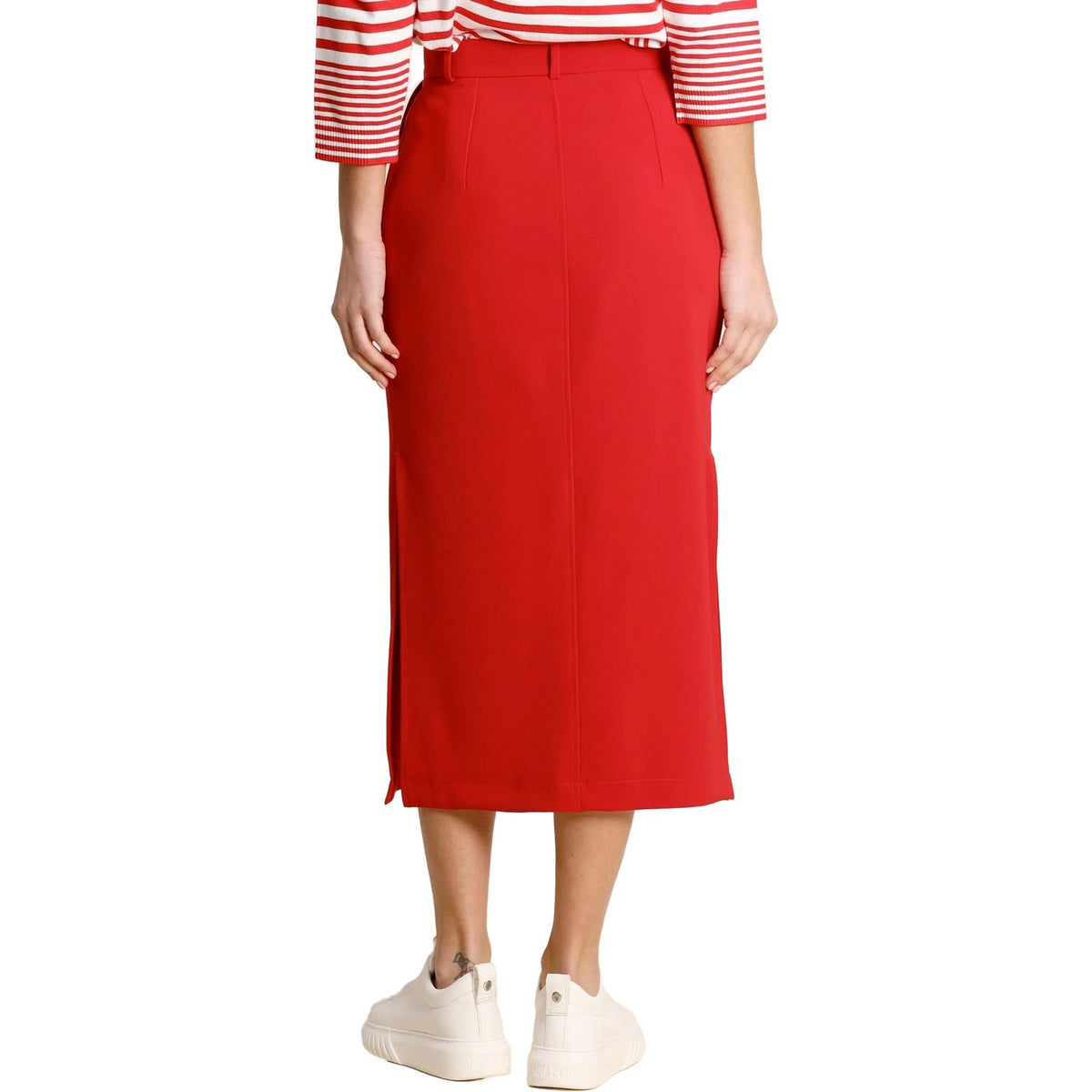 Gonne casual Donna Emme - Gonna - Rosso-Gianni Foti