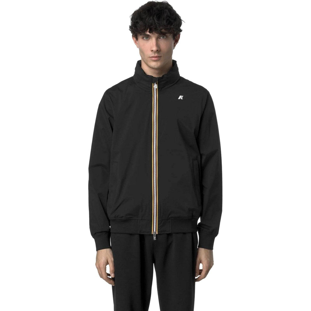 Giubbotti Uomo K-Way - Amaury Stretch Nylon Jersey - Nero