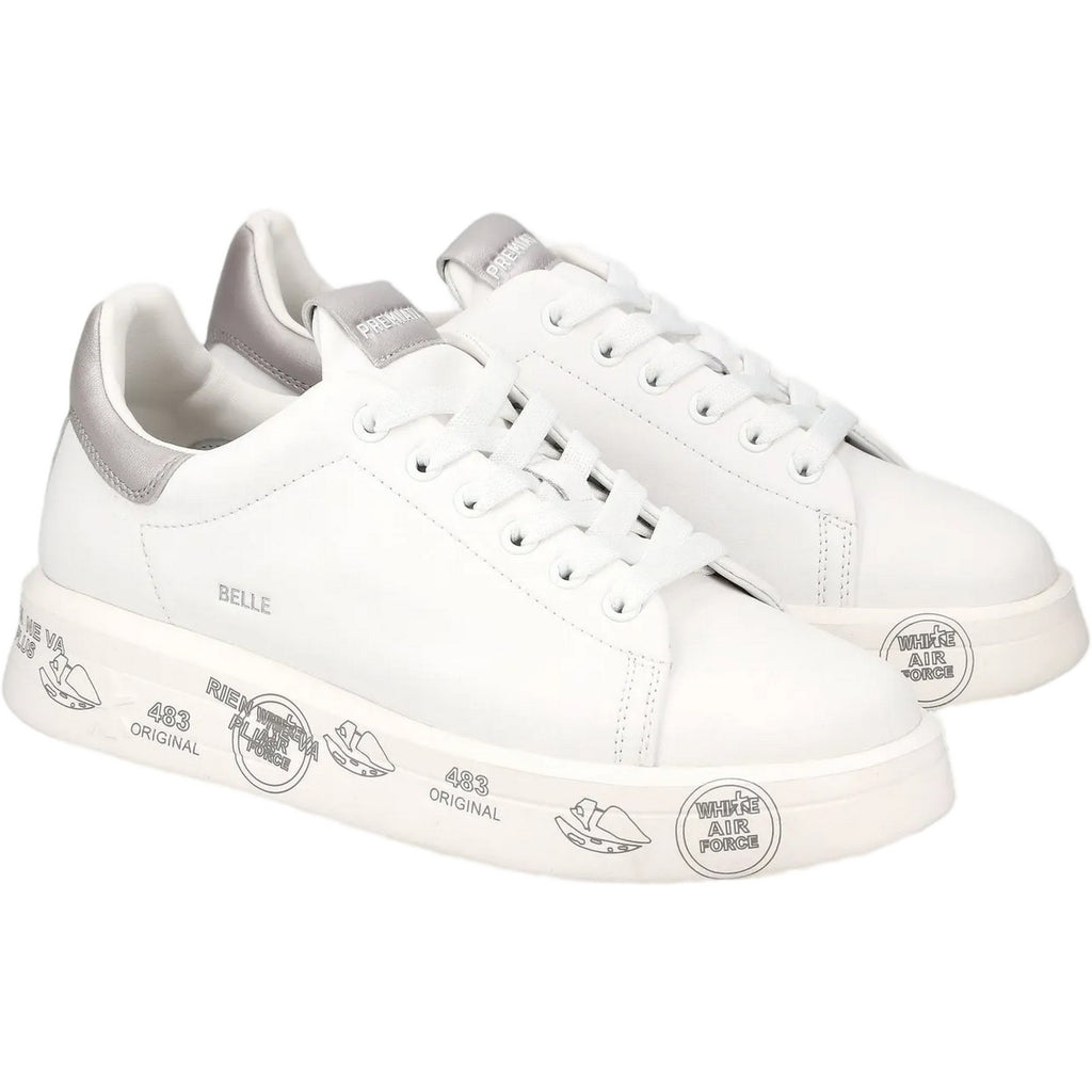 Sneaker Donna Premiata - Belle - Bianco-Gianni Foti
