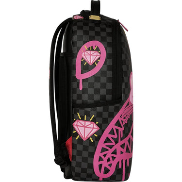 Zaini Casual Unisex Sprayground - Pink Panther Drippy Diamonds Dlxsv Backpack - Rosa di Sprayground su Gianni Foti
