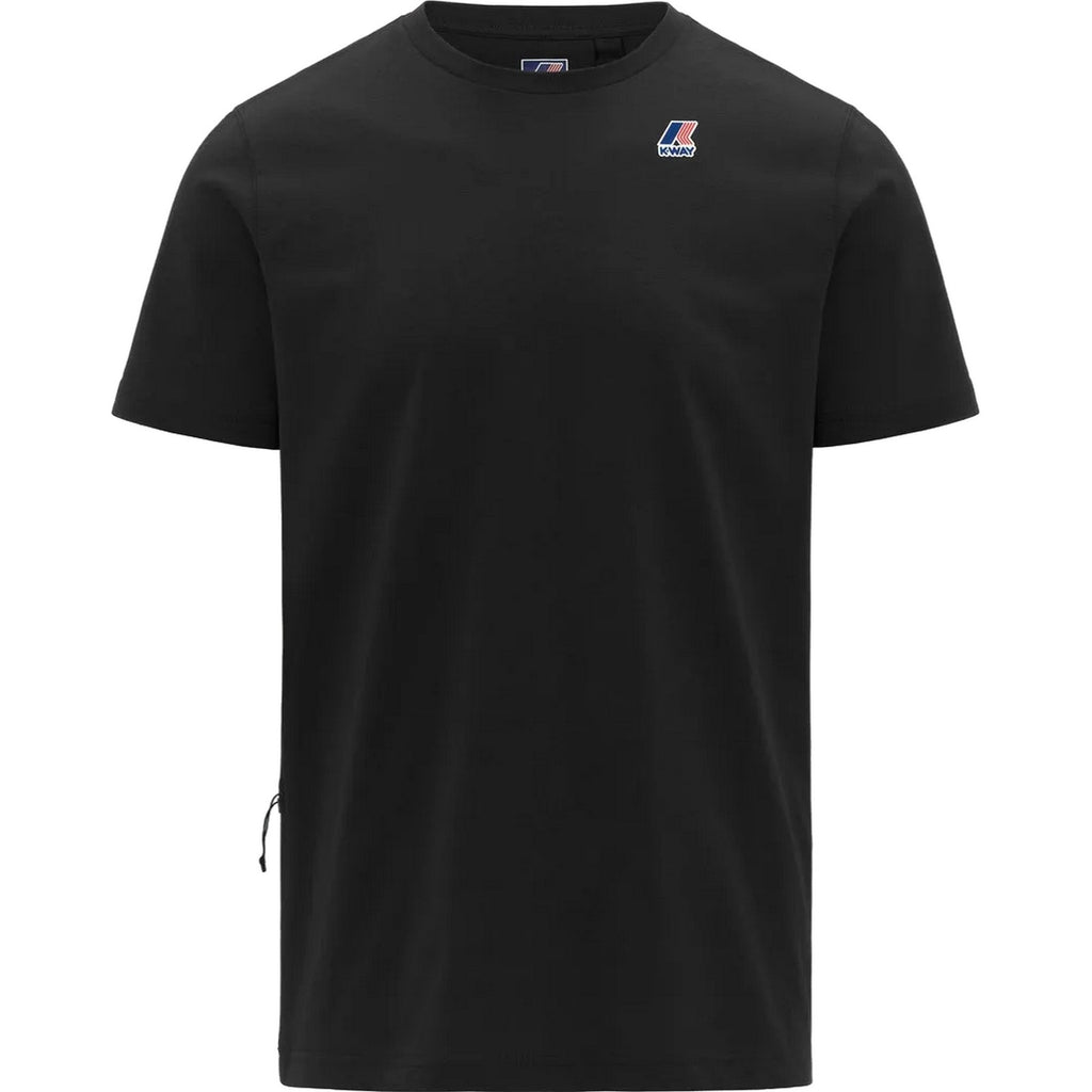 T-shirt Uomo K-Way - Leonide - Nero-Gianni Foti
