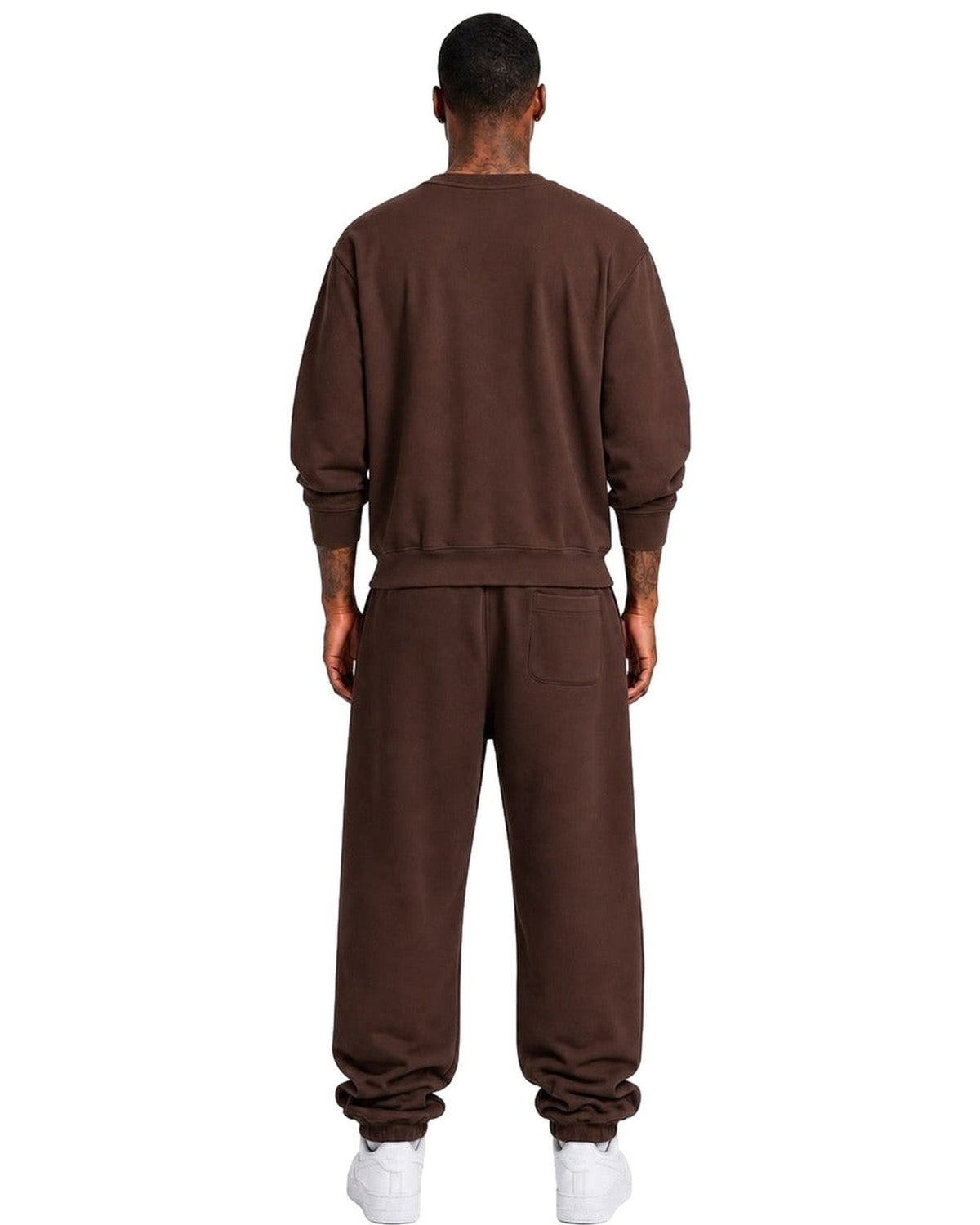 Felpe senza cappuccio Unisex Barrow - Sweatshirt Unisex F6BWUASW047 - Marrone