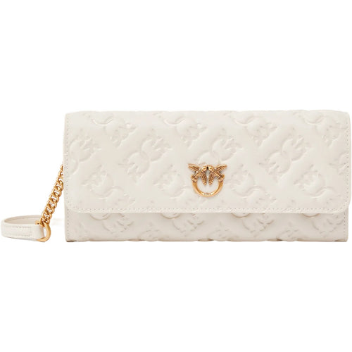 Portafogli Donna Pinko - Love Tiny Birds Wallet C Vitel - Bianco