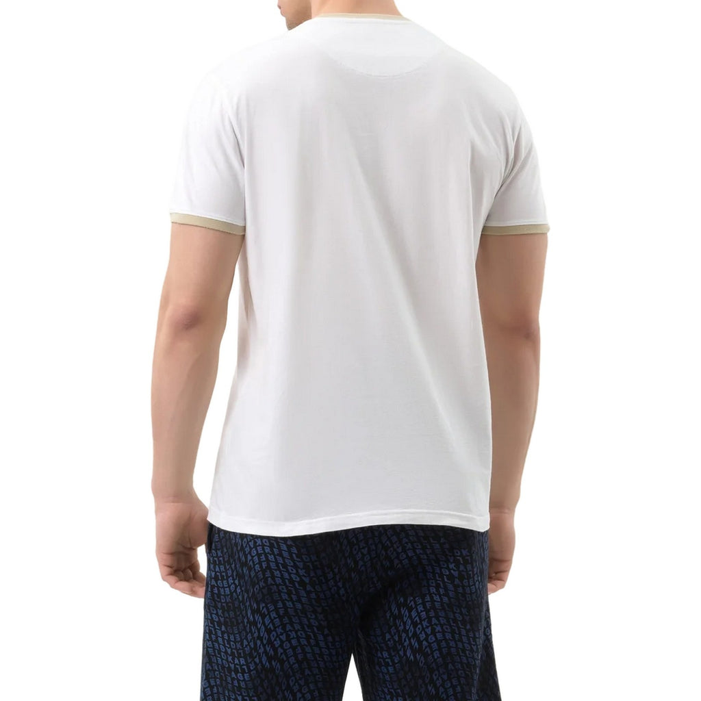 T-shirt Uomo Harmont & Blaine - T-Shirt Garment Dye - Bianco