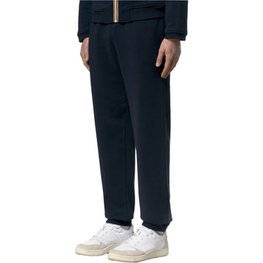 Pantaloni Uomo K-Way - Philbert Poly Cotton - Blu-Gianni Foti