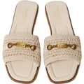 Ciabatte Donna Twinset - Ciabattina Crochet - Bianco-Gianni Foti