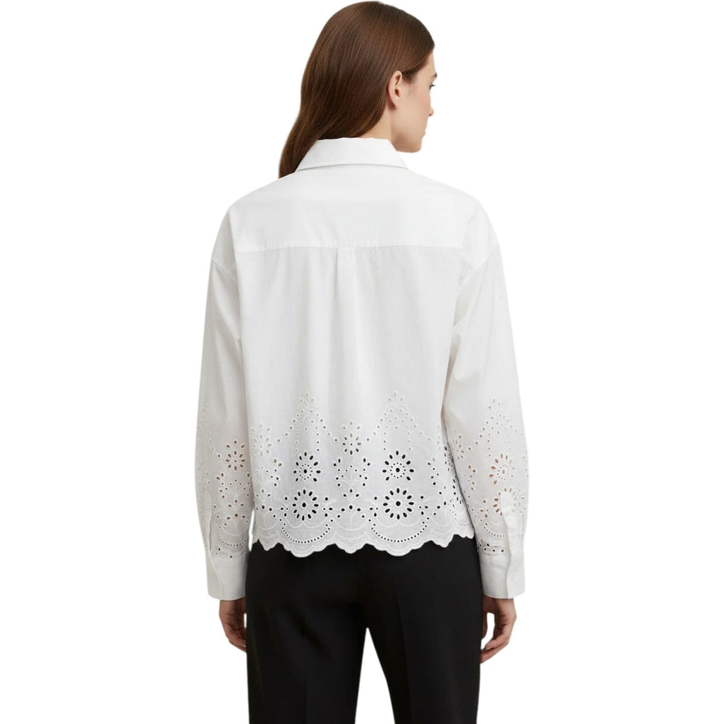 Bluse e camicie Donna Mc2 Saint Barth - Woman Crop Bluse - Bianco