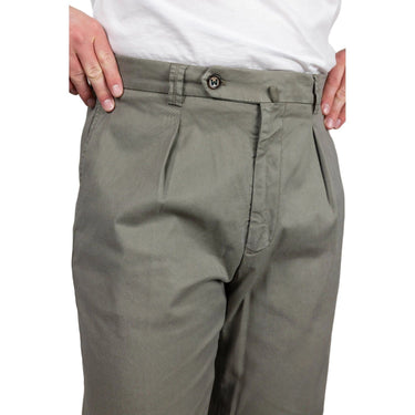 Pantaloni Uomo Berwich - Pantalone morello elax-GD - Verde
