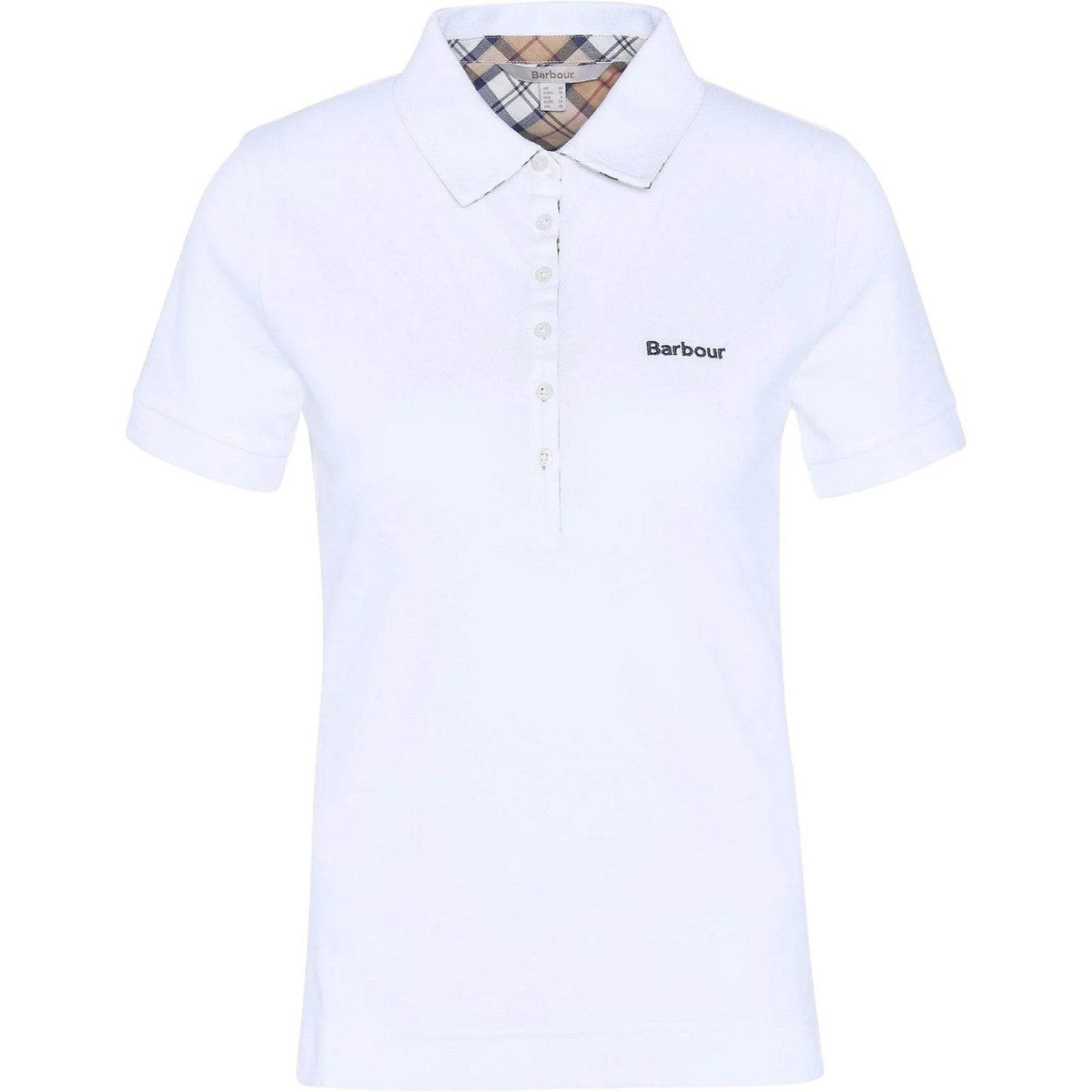 Canotte e top Donna Barbour - Portsdown Top - Bianco-Gianni Foti