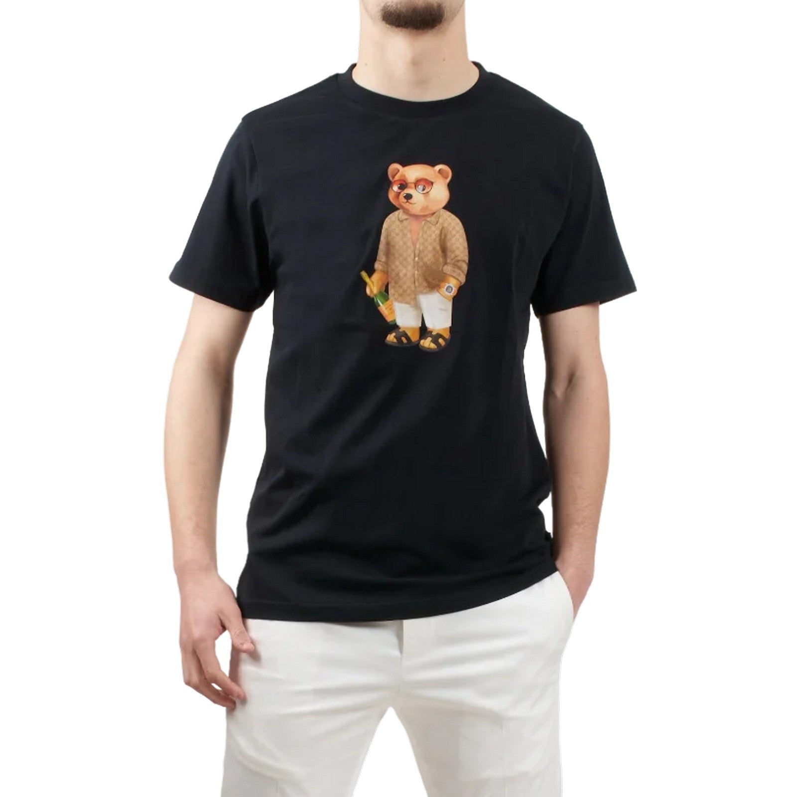 T-shirt Uomo Baron Filou - Filou 118 T-Shirt Backprint Box - Nero