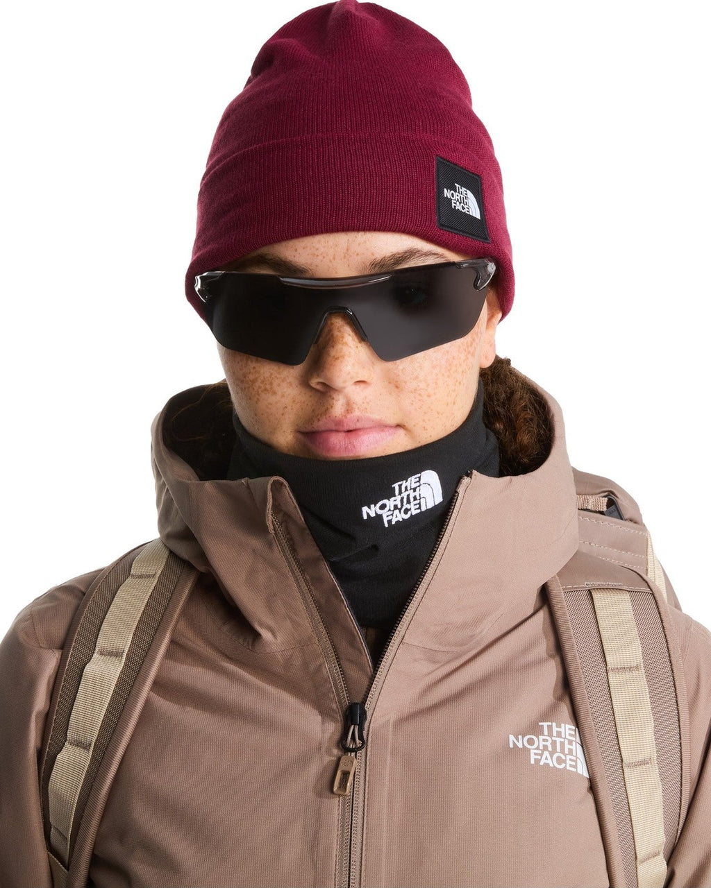 Berretti in maglia Unisex The North Face - Dock Worker Recycled Beanie - Bordeaux