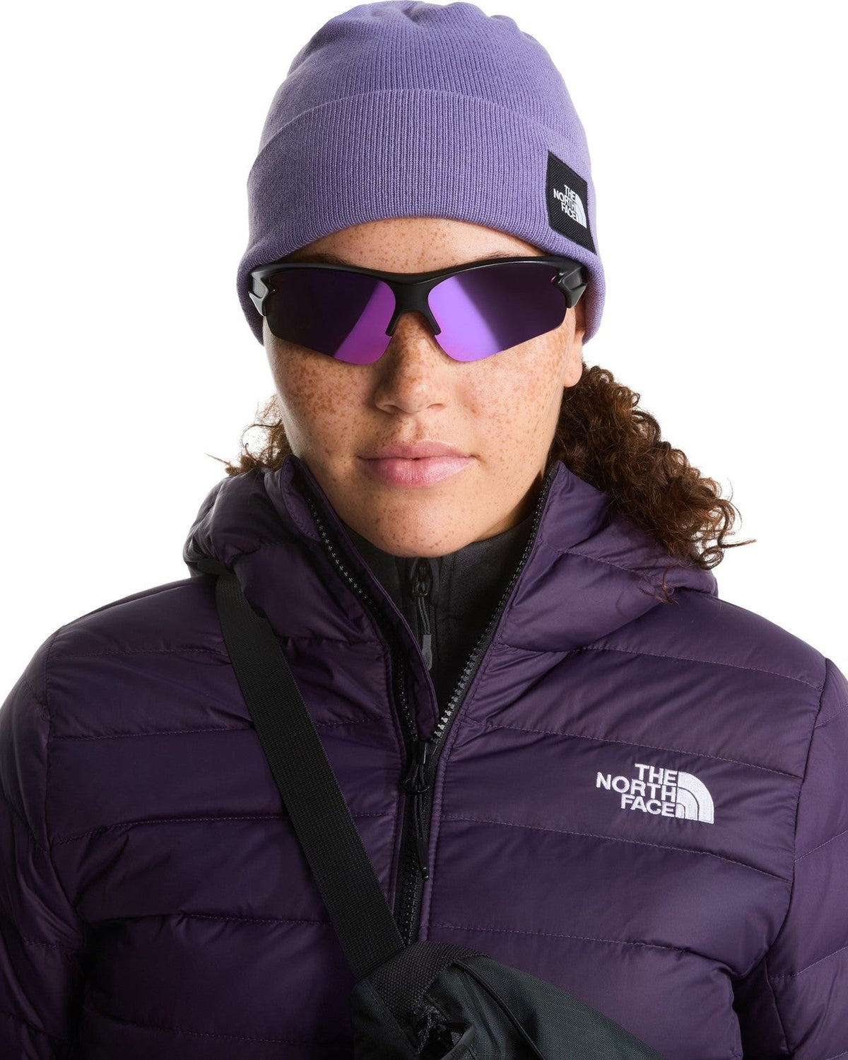 Berretti in maglia Unisex The North Face - Dock Worker Recycled Beanie - Viola