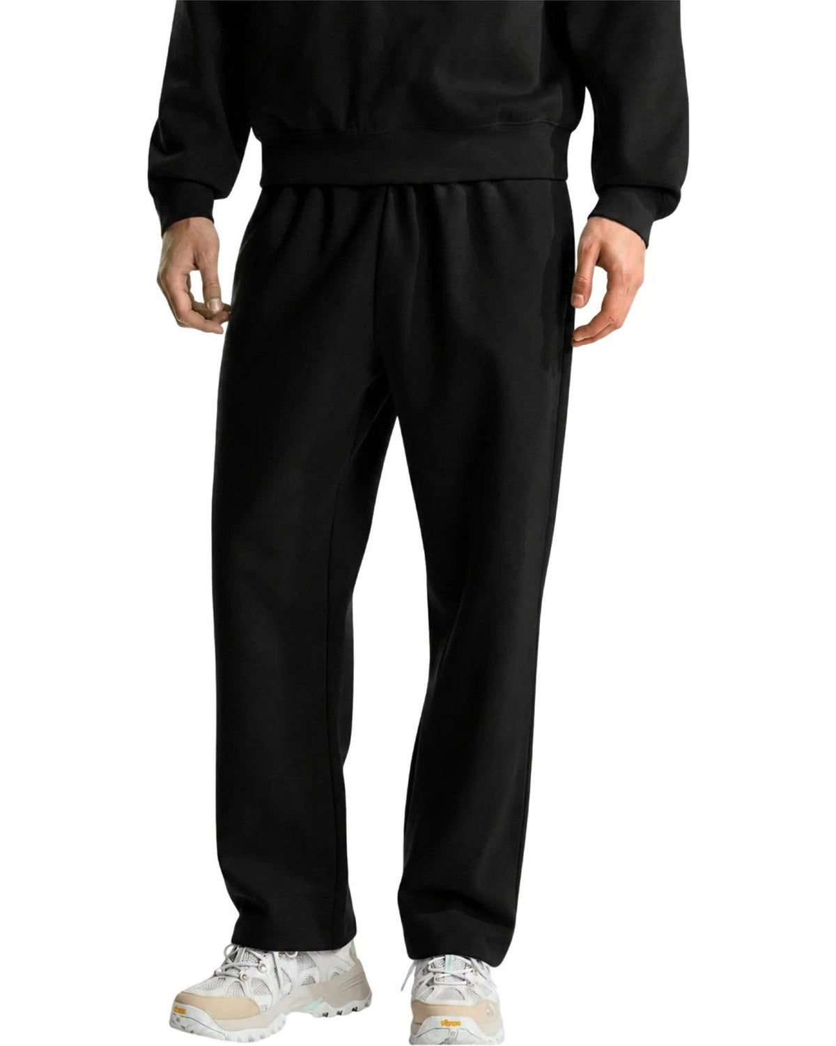 Pantaloni Uomo The North Face - Essential SD RLX Open Hem Sweatpant - Nero