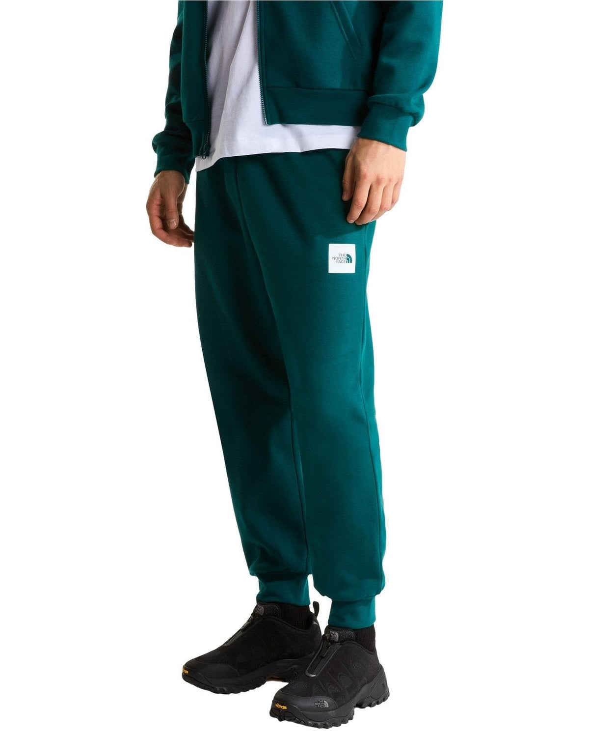 Pantaloni Uomo The North Face - Evo Box Half Dome Regular Tapered Jogger - Verde