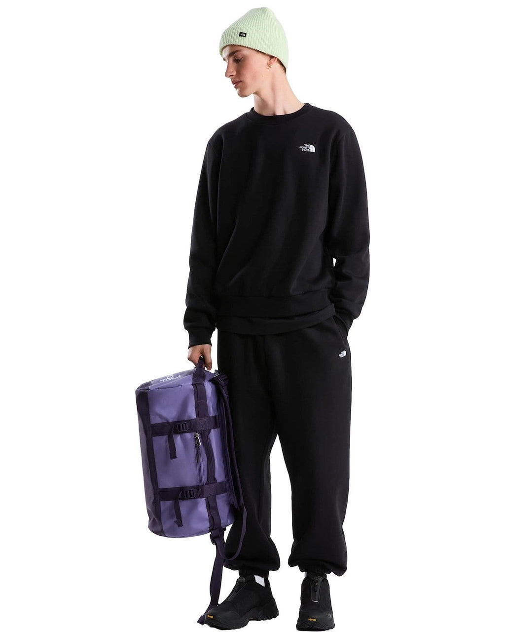Felpe senza cappuccio Uomo The North Face - Evolution Simple Dome Regular Crew - Nero