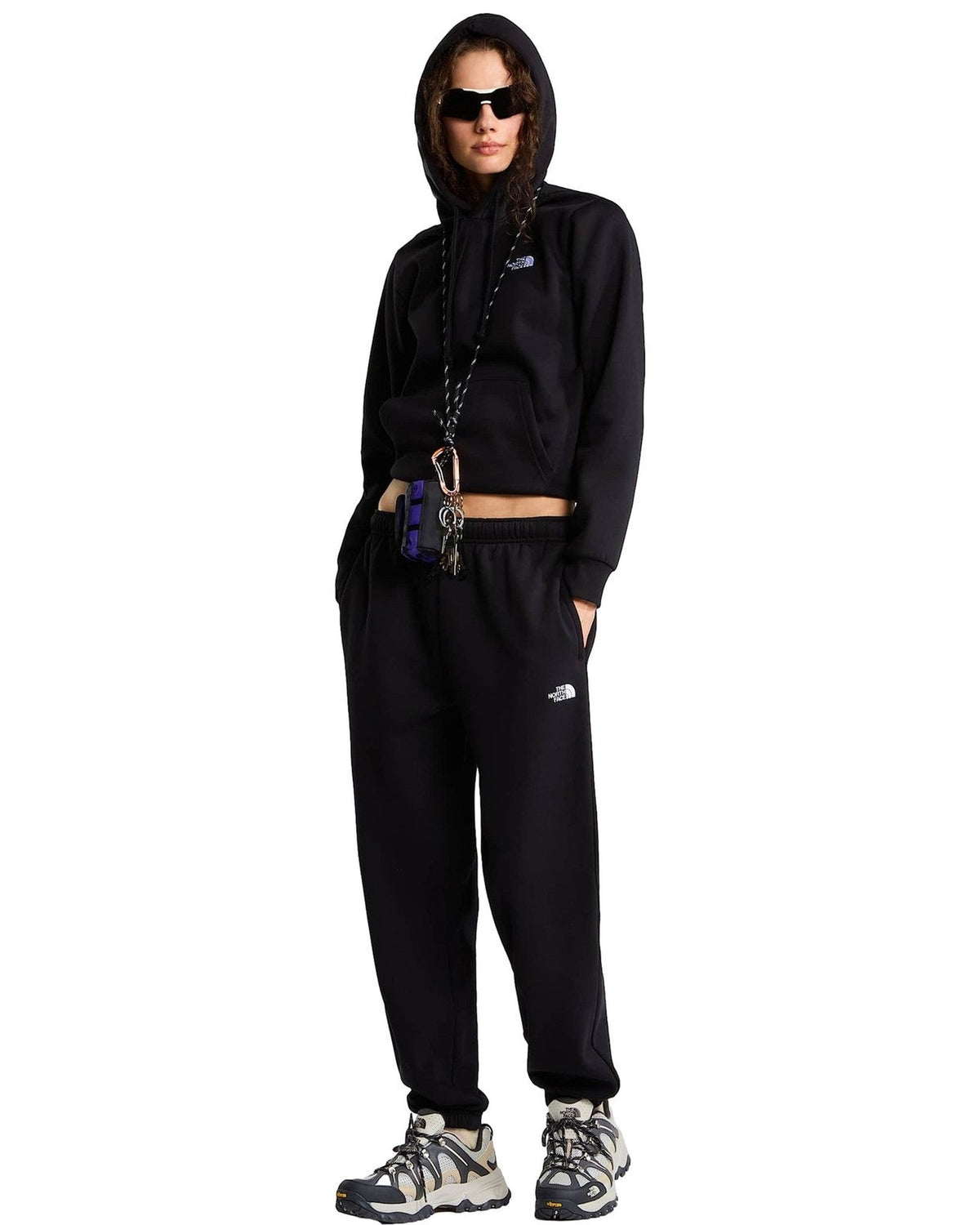 Felpe con cappuccio Donna The North Face - Evolution Simple Dome Regular Hoodie - Nero