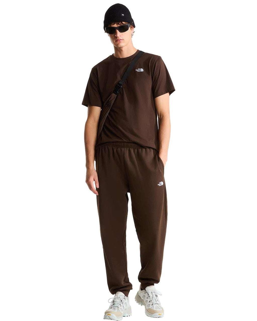 Pantaloni Uomo The North Face - Evolution Simple Dome Regular Jogger - Marrone