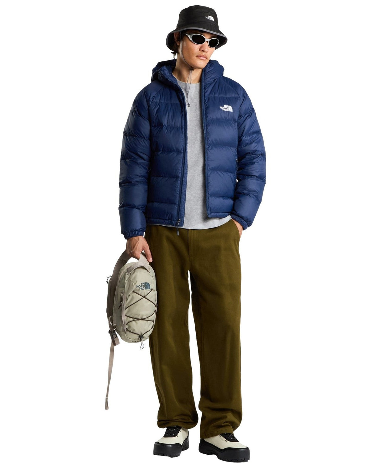Piumini Uomo The North Face - Hydrenalite Down Hoodie - Blu
