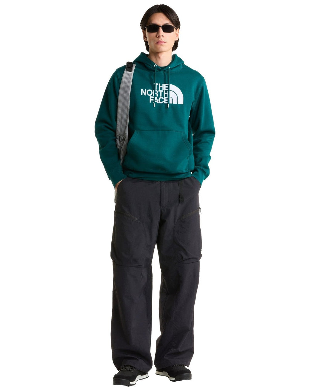 Felpe con cappuccio Uomo The North Face - TNF Essential Drew Peak Regular Hoodie - Verde