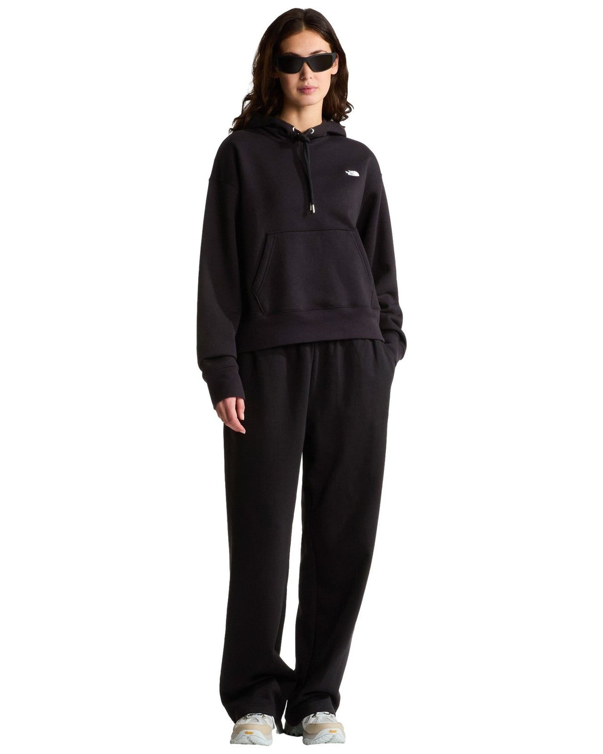 Felpe con cappuccio Donna The North Face - TNF Essential Simple Dome Boxy OS Hood - Nero