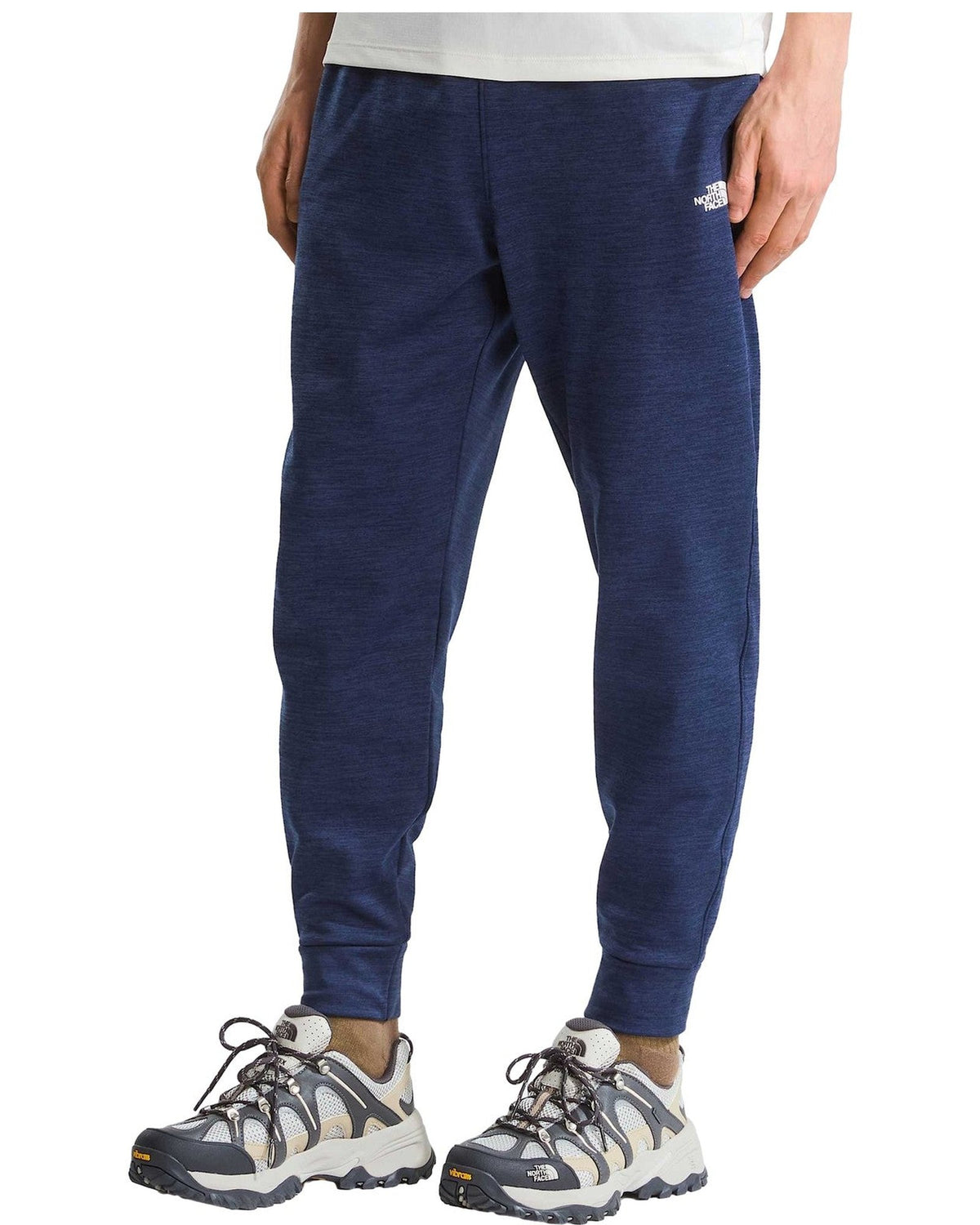 Pantaloni Uomo The North Face - TNF Performance Fleece SW Pant - Blu