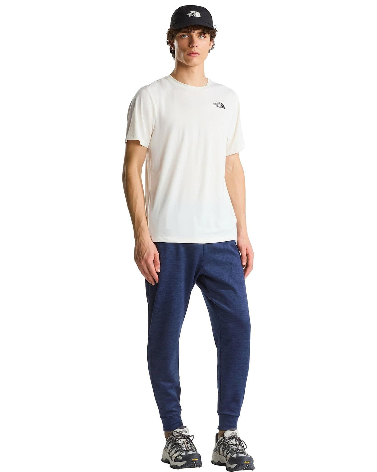 Pantaloni Uomo The North Face - TNF Performance Fleece SW Pant - Blu