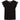 T-shirt Donna Twinset - T-Shirt Con Alette Maniche In Macrame' - Nero