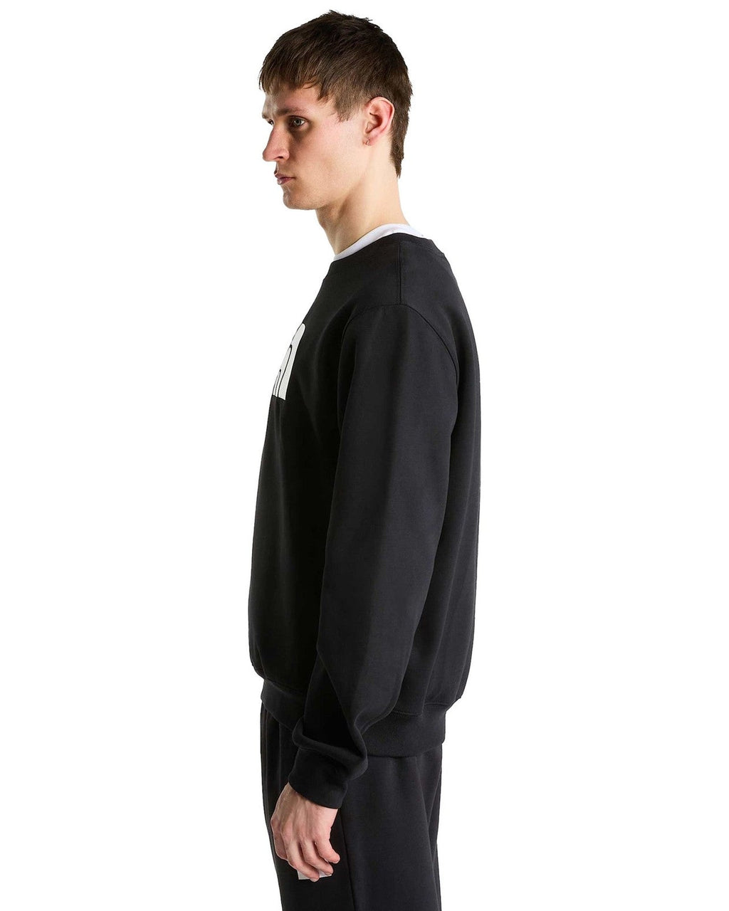 Felpe senza cappuccio Uomo The North Face - TNF Essential Drew Peak Regular Crew - Nero