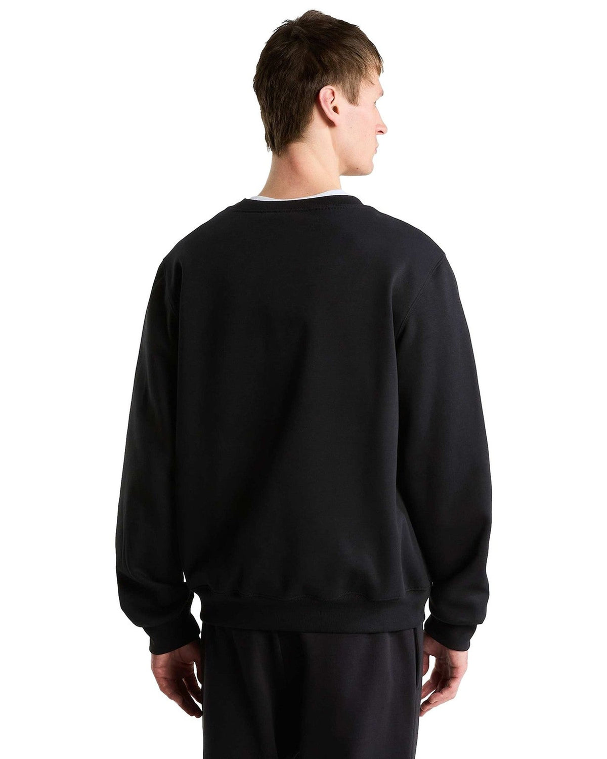 Felpe senza cappuccio Uomo The North Face - TNF Essential Drew Peak Regular Crew - Nero
