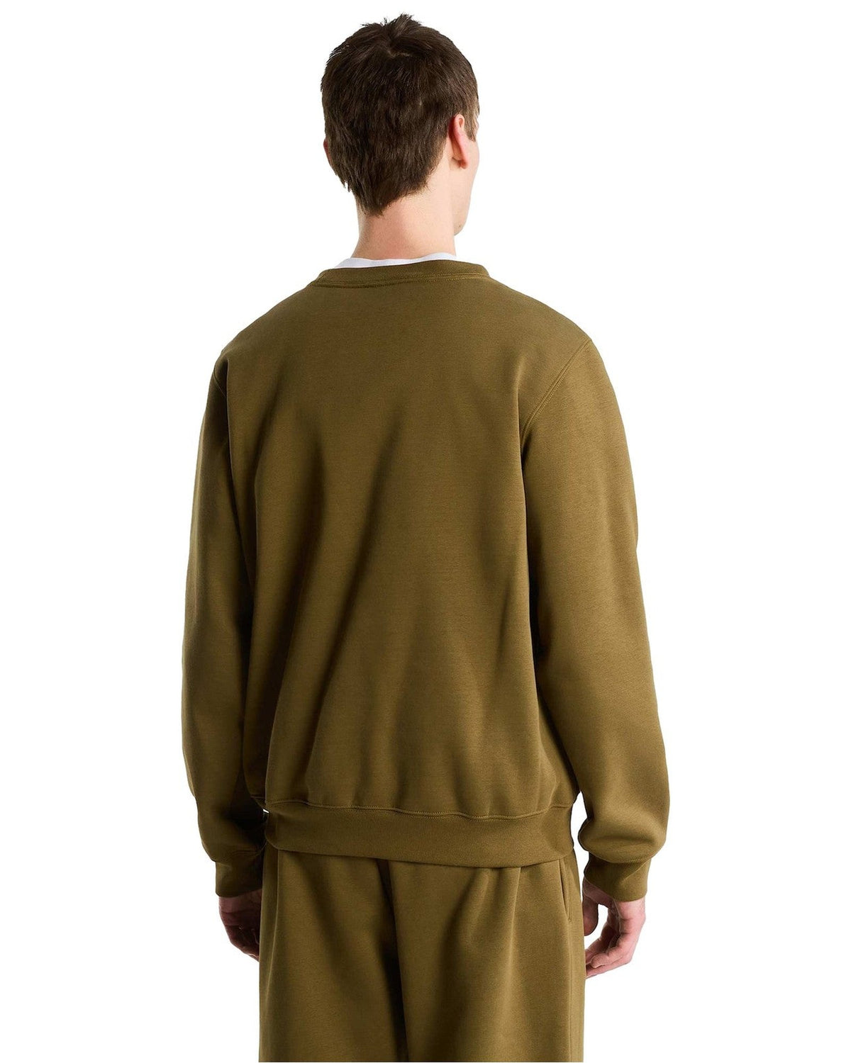 Felpe senza cappuccio Uomo The North Face - TNF Essential Drew Peak Regular Crew - Verde