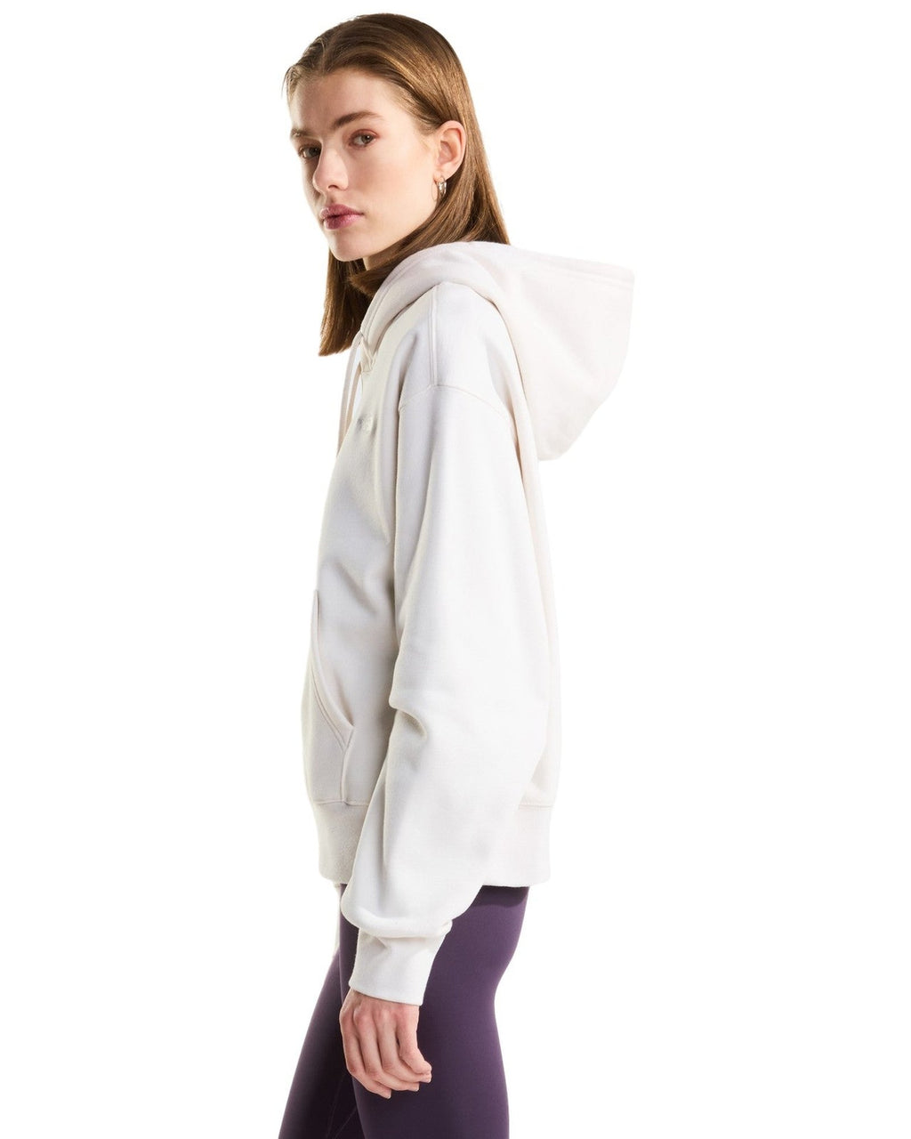Felpe con cappuccio Donna The North Face - TNF Essential Simple Dome Boxy OS Hood - Panna