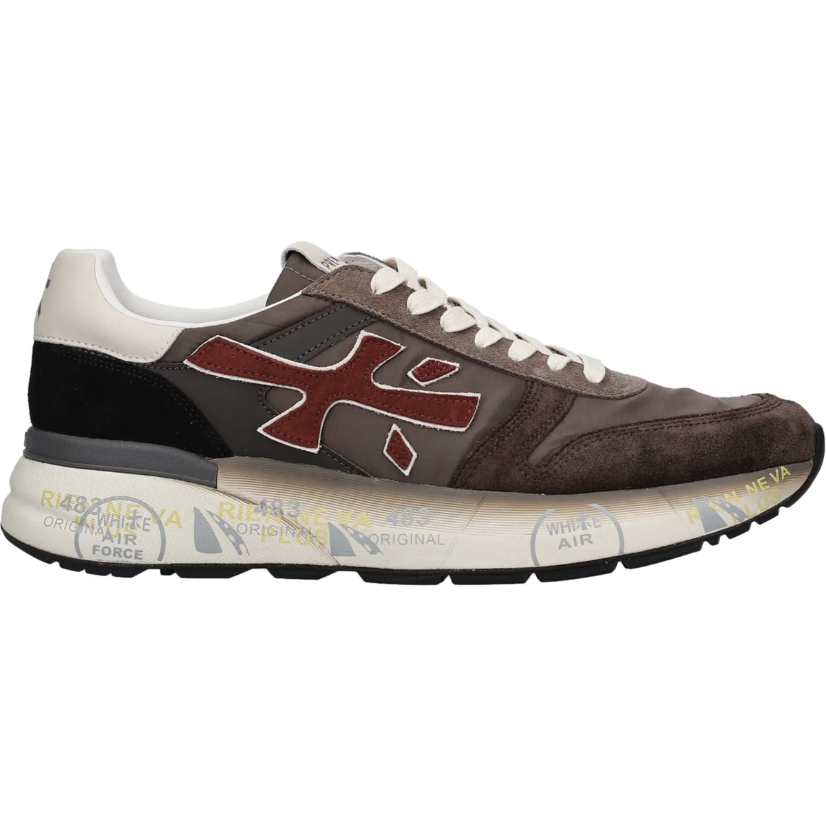 Sneaker Uomo Premiata - Mick - Marrone-Gianni Foti