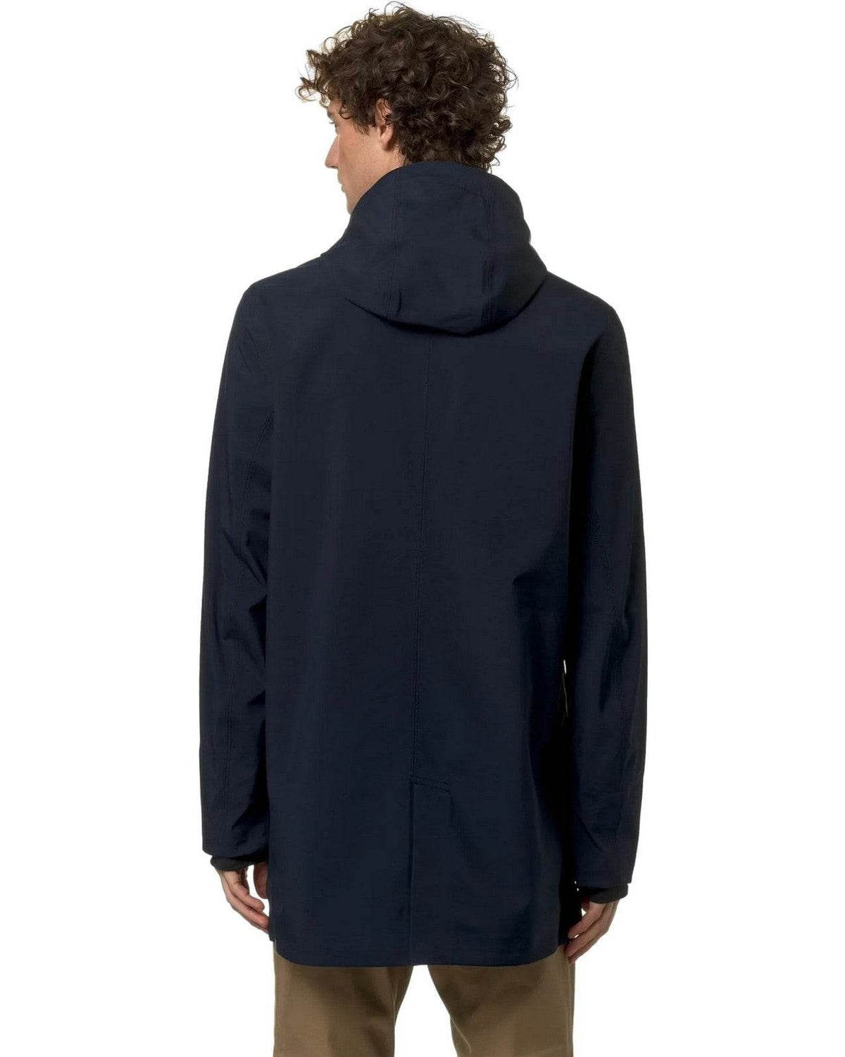 Giacconi Uomo K-Way - Tommy Bonded Jersey V - Blu