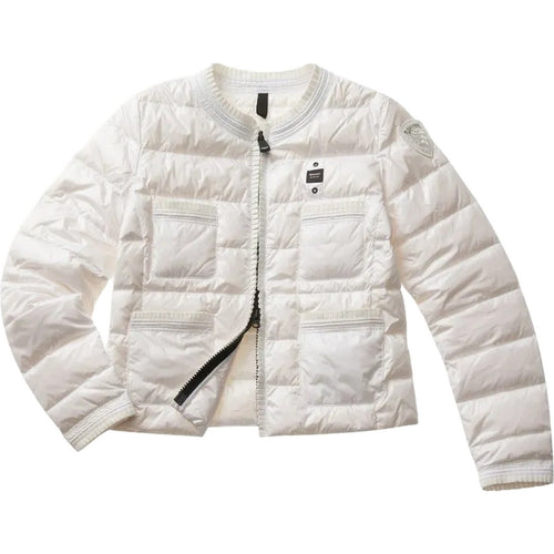 Blauer Women's Jackets - Short Down Padded Jackets - White