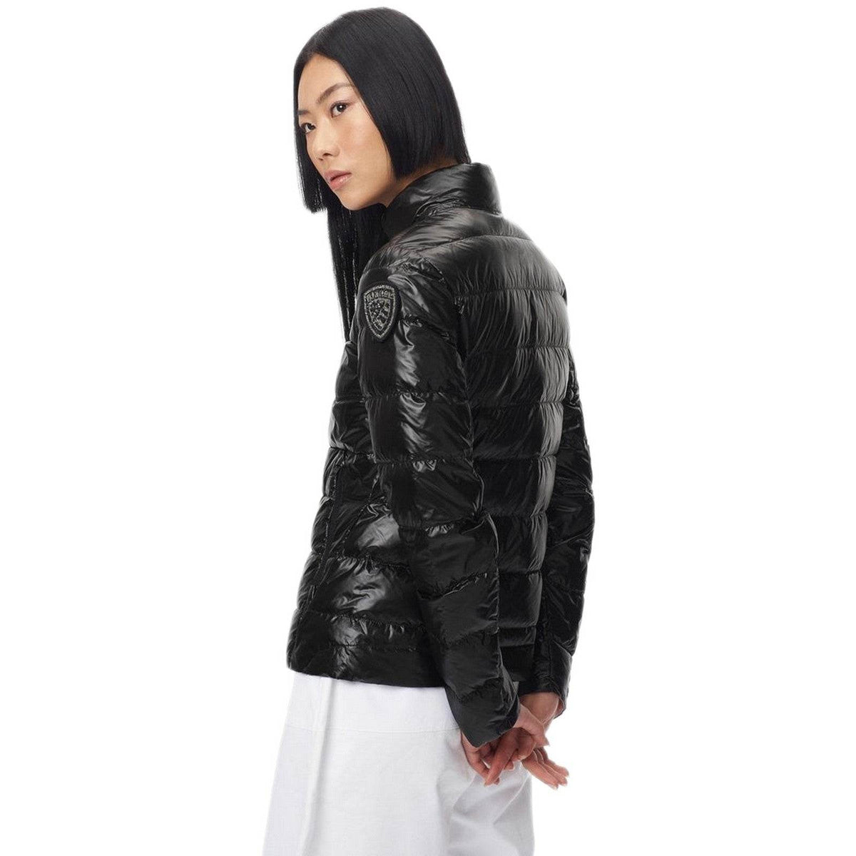 Giubbini Donna Blauer - Giubbini Corti Imbottito Piuma - Nero