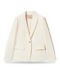 Giacche da abito e blazer Donna Twinset - Blazer Monopetto - Panna