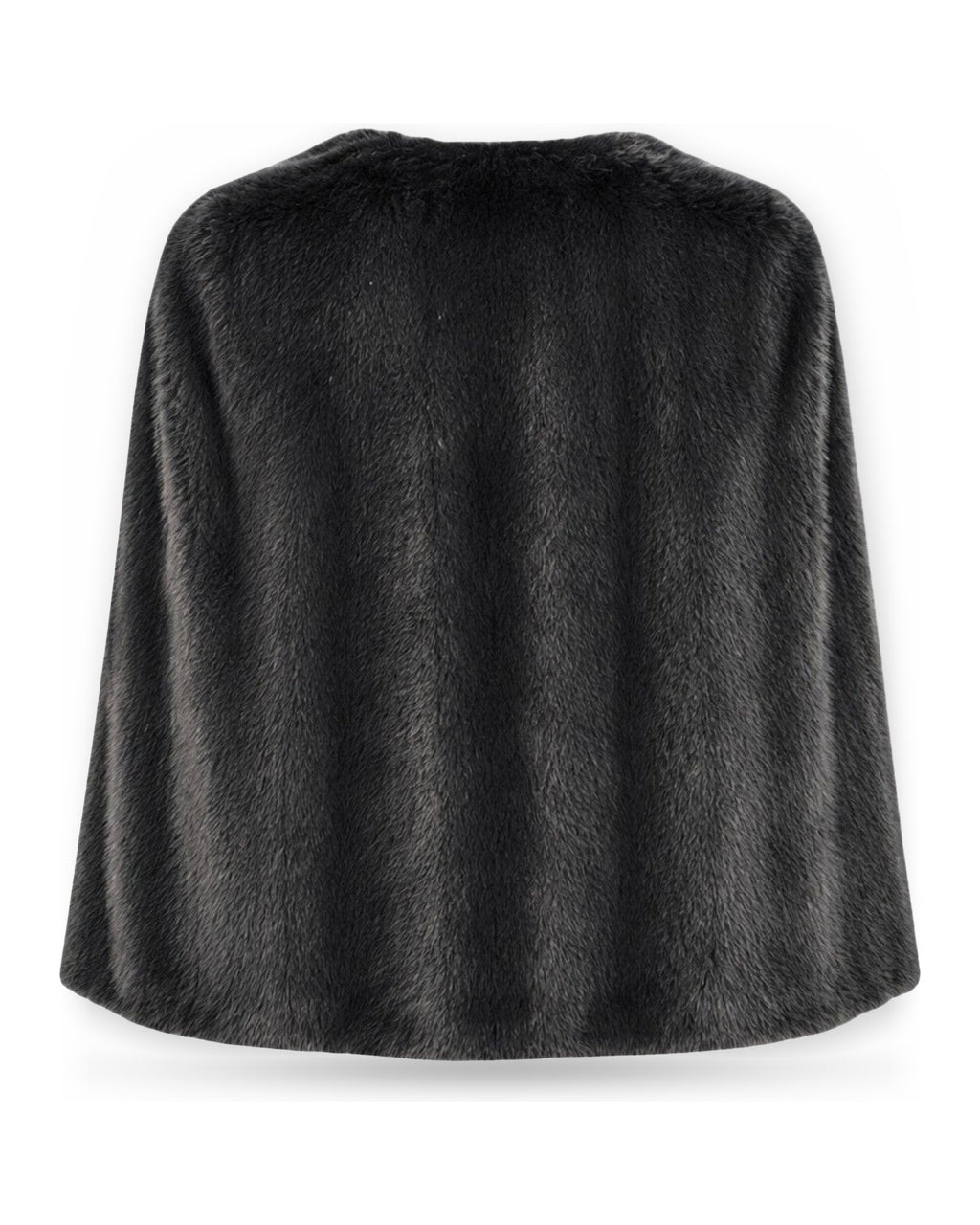 Giacche Donna Twinset - Giacca/Cappa A Fibra Lunga - Nero