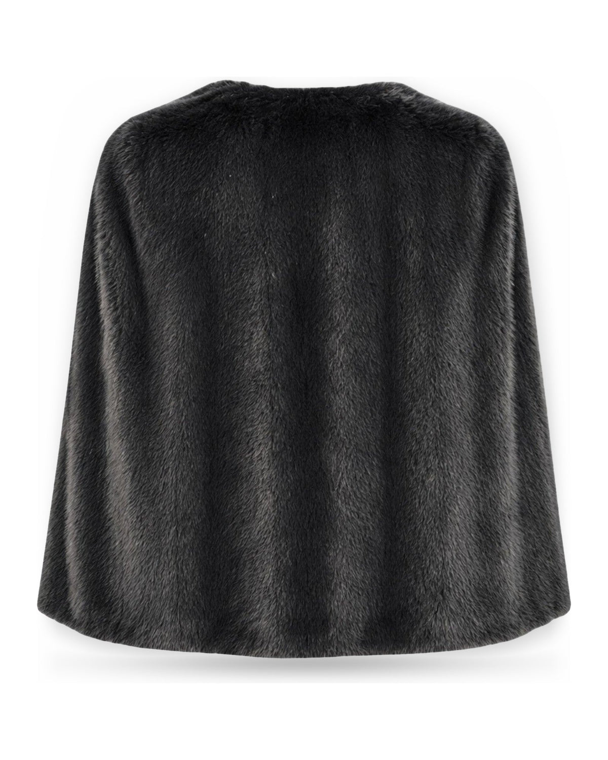 Giacche Donna Twinset - Giacca/Cappa A Fibra Lunga - Nero